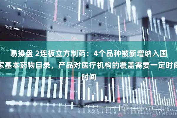 易操盘 2连板立方制药：4个品种被新增纳入国家基本药物目录，产品对医疗机构的覆盖需要一定时间