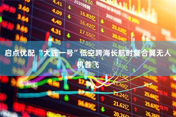 启点优配 “大连一号”低空跨海长航时复合翼无人机首飞